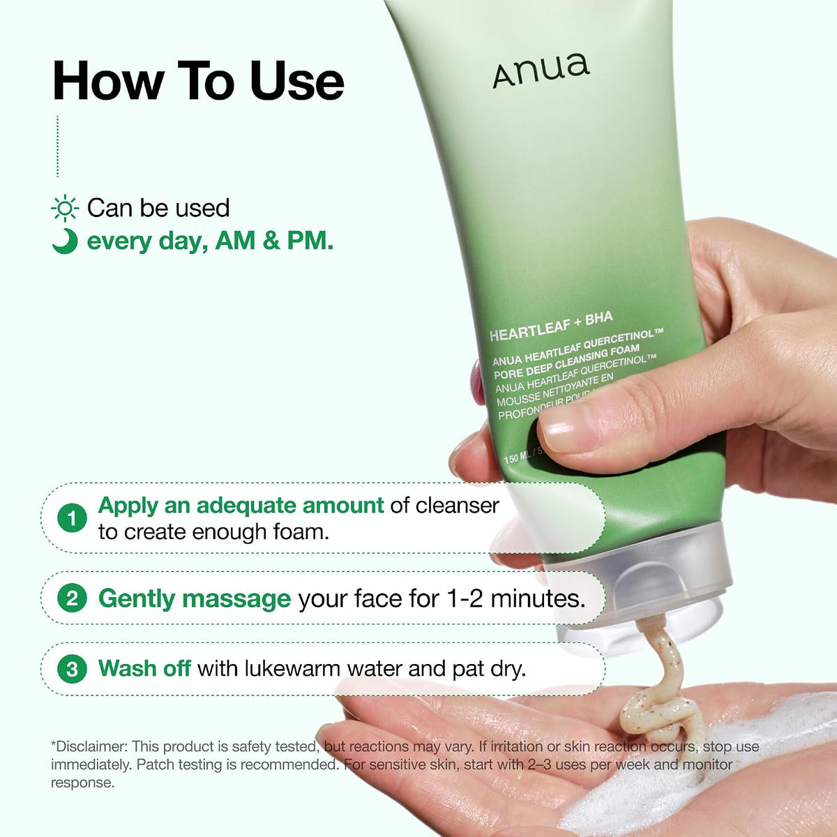 Pore Cleansing Foam Korean Face Wash™