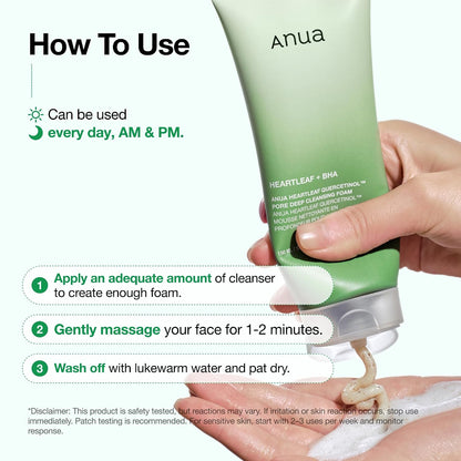 Pore Cleansing Foam Korean Face Wash™