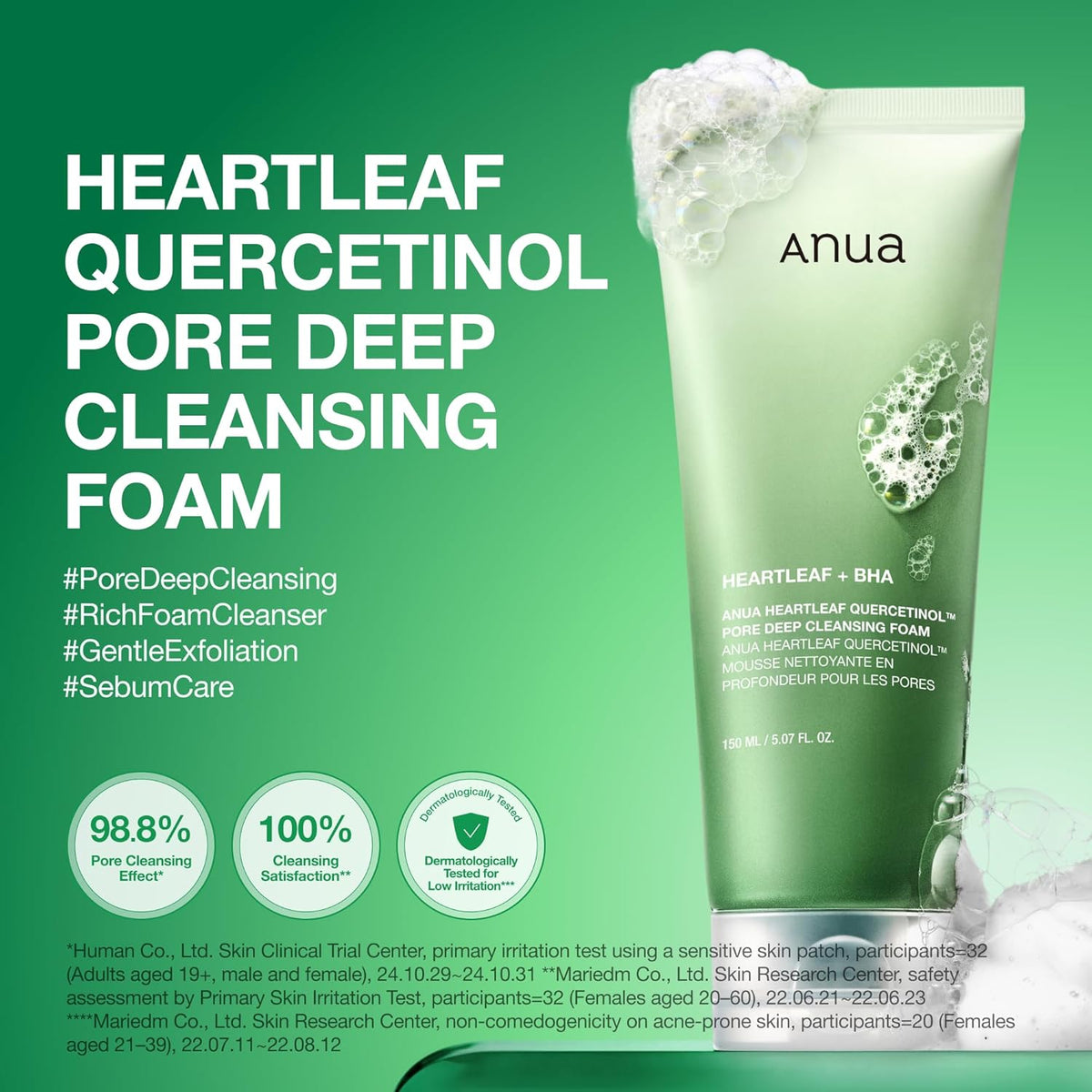 Pore Cleansing Foam Korean Face Wash™